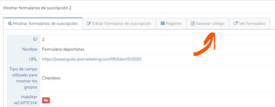 formulario de suscripción formulario de suscripción