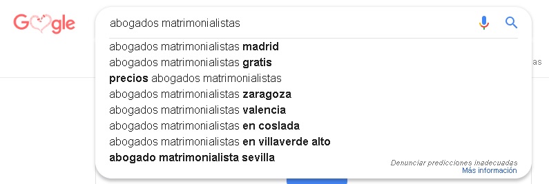 Encontrar “long tails” usando el buscador de Google