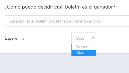 Preparando el test A/B de nuestra newsletter