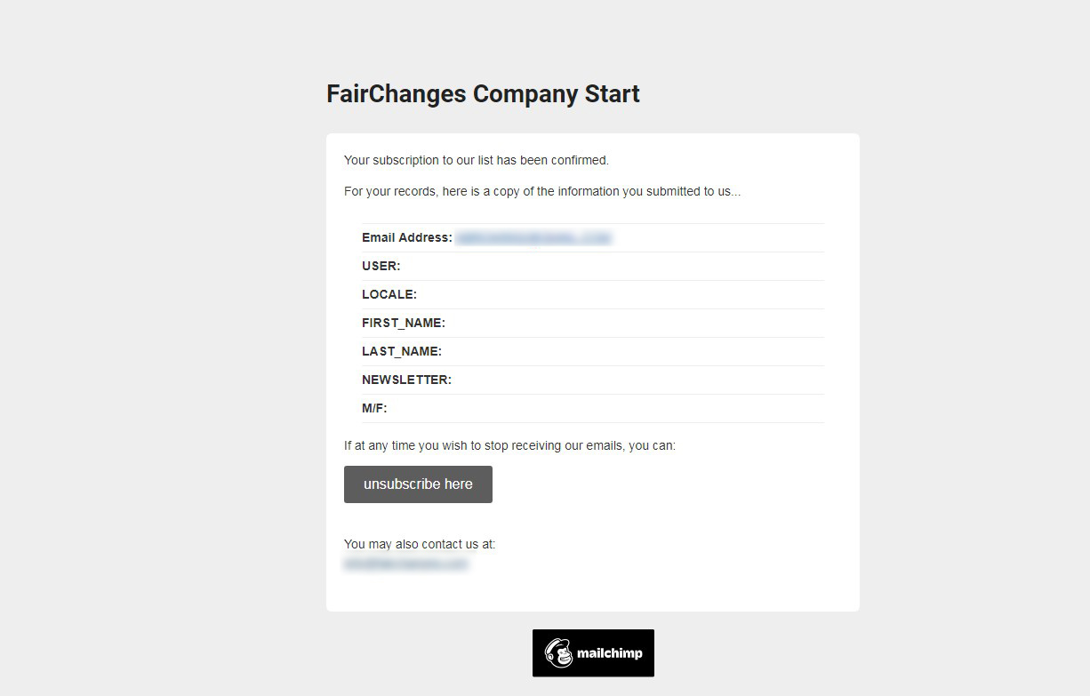 Fairchanges