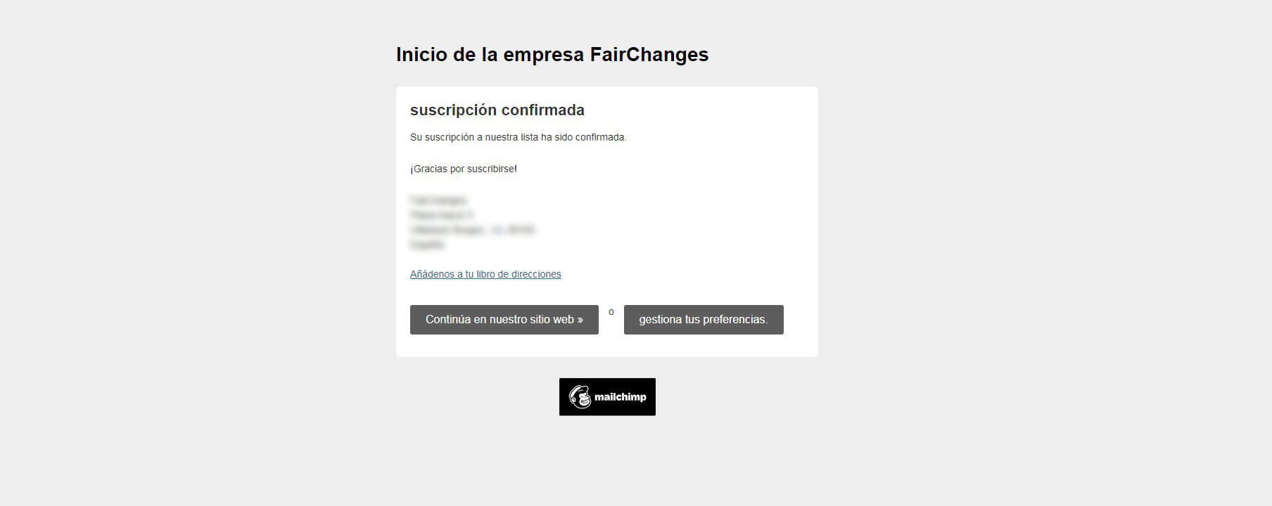 Fairchanges