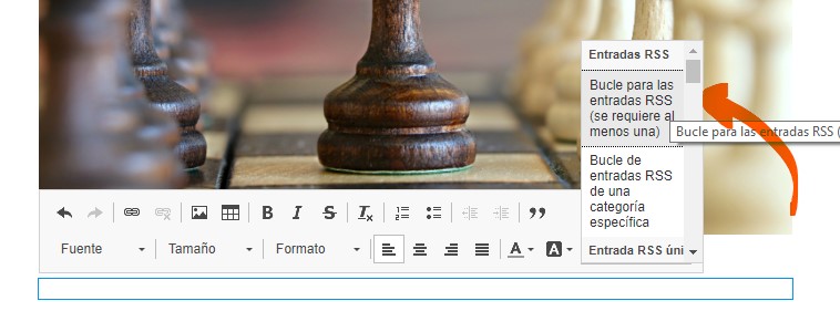 preparación de newsletter RSS