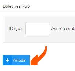boletín RSS