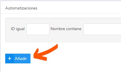nueva automatización para definir un webhook nueva automatización para definir un webhook