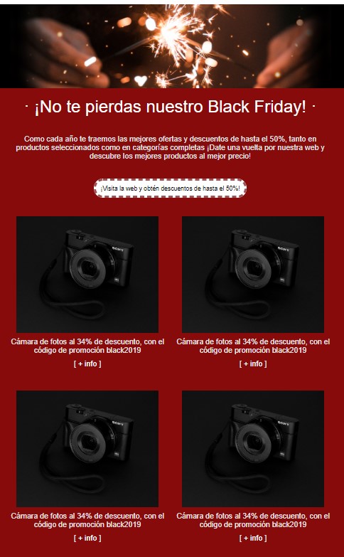 plantilla email para black friday plantilla email para black friday