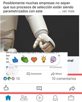 Cinco nuevas opciones creadas para reaccionar a las publicaciones Cinco nuevas opciones creadas para reaccionar a las publicaciones