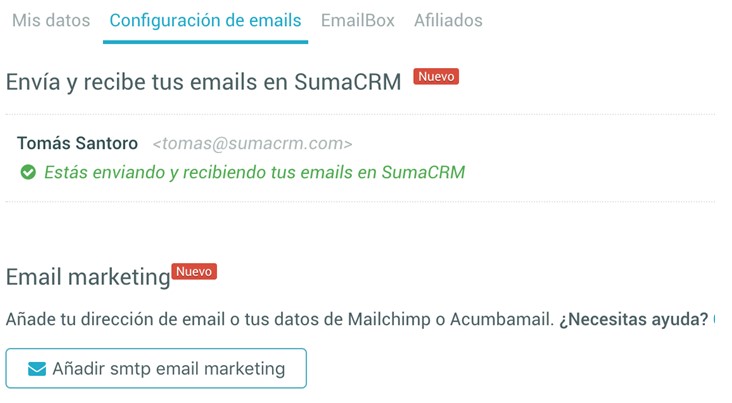 integrar Mailrelay y SumaCRM integrar Mailrelay y SumaCRM