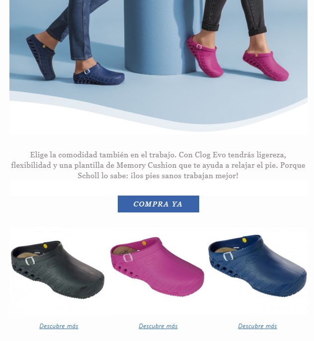 ejemplo de venta en envío de email masivo