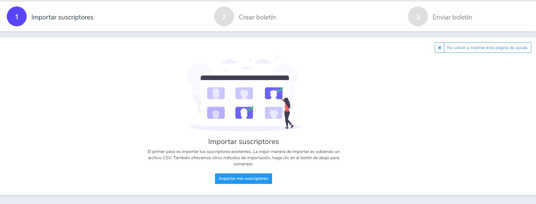 Preparar y enviar email masivo
