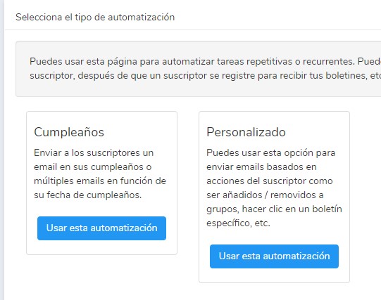 Autorespondedores y automatizaciones
