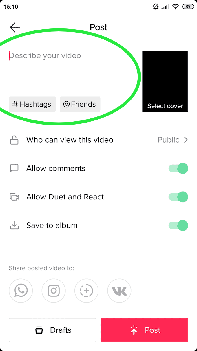 tiktok hastags