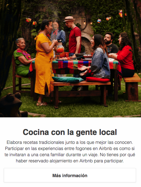 Ejemplo de campaña de email marketing