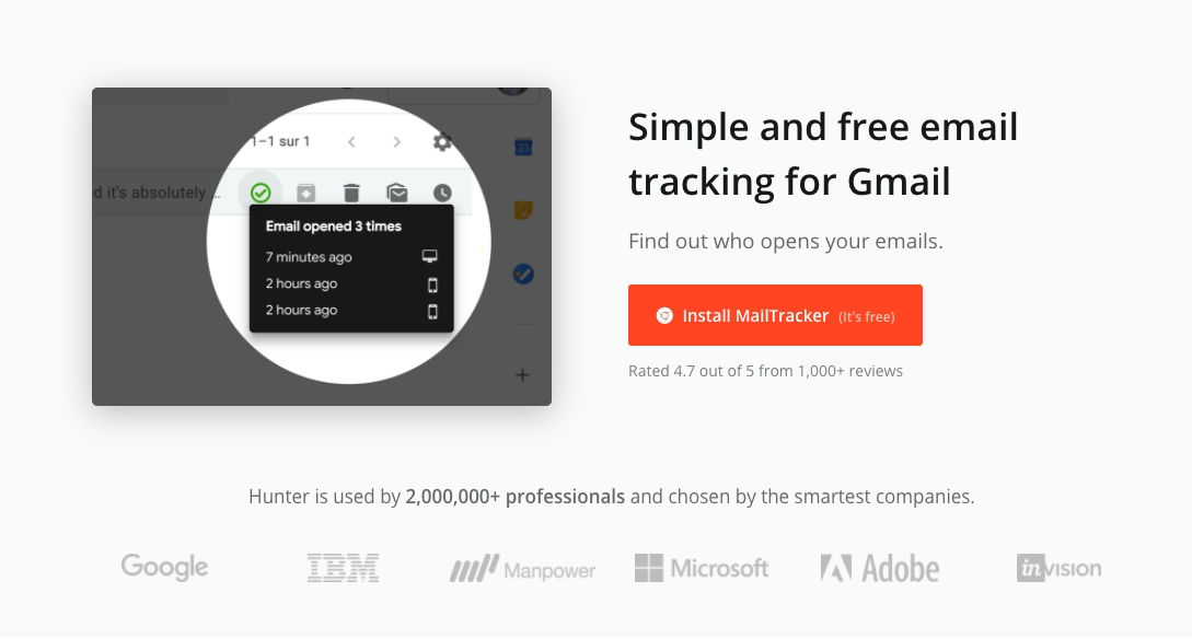 Mailtracker: herramienta de email marketing