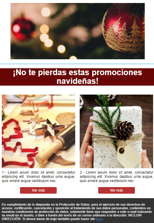 plantilla navidad