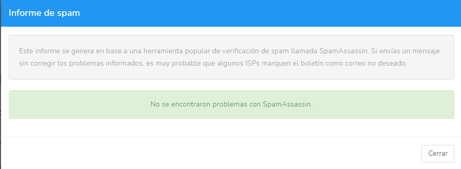 ¿Cómo podemos revisar el contenido del email para evitar llegar como spam? ¿Cómo podemos revisar el contenido del email para evitar llegar como spam?