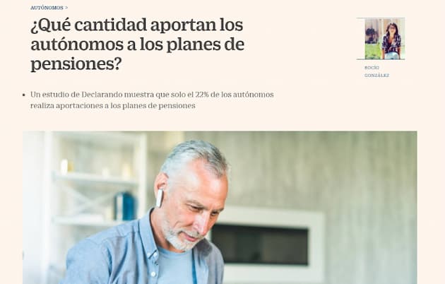Ejemplo de PR digital de Declarando - Aparición en Cinco Días Ejemplo de PR digital de Declarando - Aparición en Cinco Días